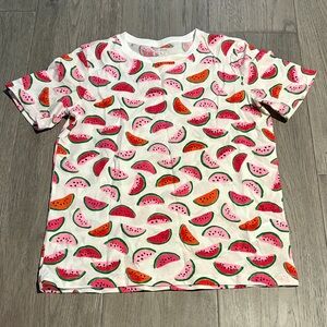 Kate Spade Pink and Green Watermelon tee